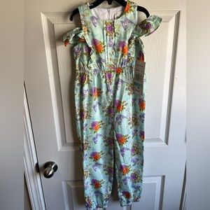 Rare Editions Mint Jumpsuit Girls Size 5